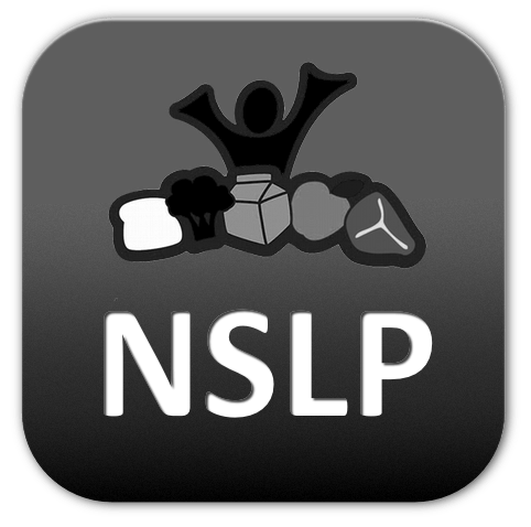 National School Lunch Program logo.