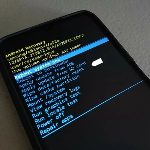 Recovery Menu - factory resetting whoop tablets